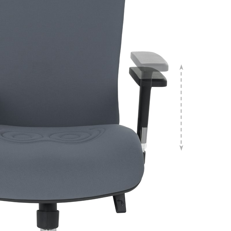 Ергономичен офис стол Carmen COTIA тъмносив